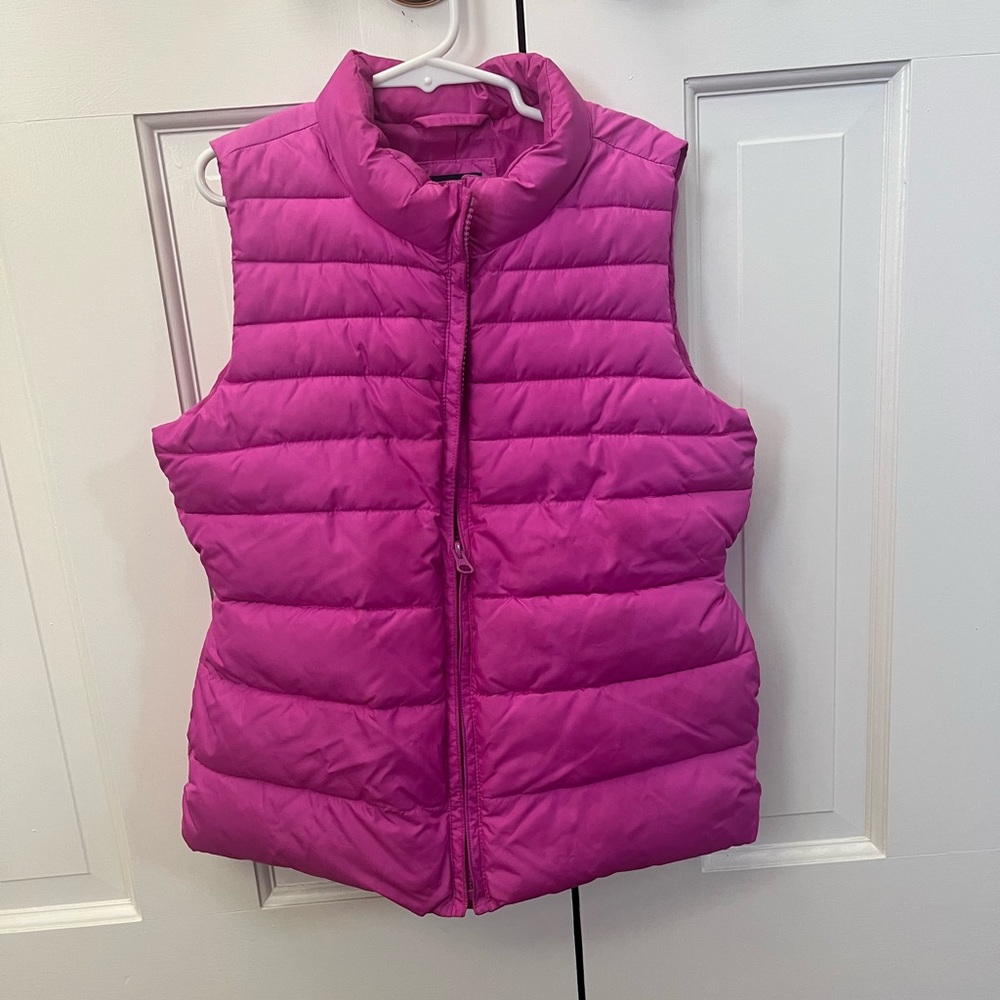 Girls Pink Puffer vest